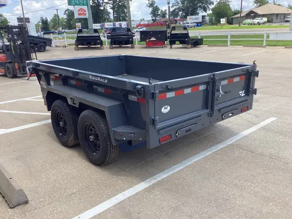 77”X10’ Lamar Dump Trailer Stock# 74727