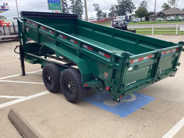 83"X14' Load Trail Gooseneck Dump Trailer Stock# 84824