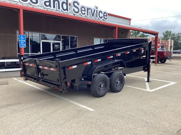 7'X16' Load Trail Gooseneck Dump Trailer Stock# 86195