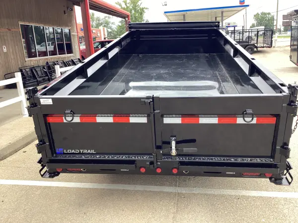 7'X16' Load Trail Gooseneck Dump Trailer Stock# 86195