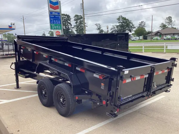 7'X16' Load Trail Gooseneck Dump Trailer Stock# 86195