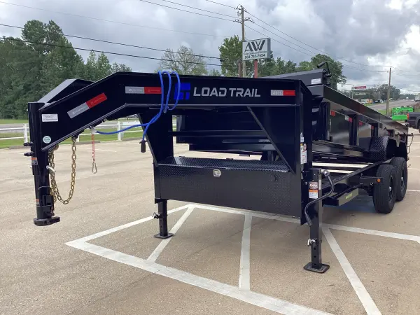 7'X16' Load Trail Gooseneck Dump Trailer Stock# 86195