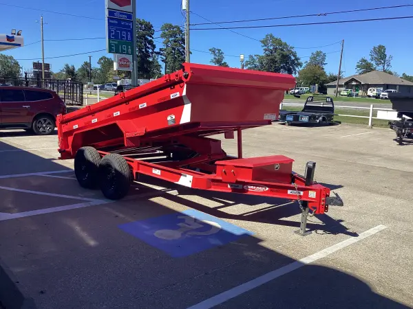 6'X12' Dura Haul Dump Trailer Stock# 009405