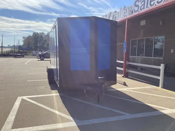 2025 ROCK SOLID ENCLOSED 7'X16' TRUE BLUE - VIN#063701