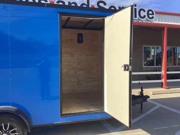 2025 ROCK SOLID ENCLOSED 7'X16' TRUE BLUE - VIN#063701