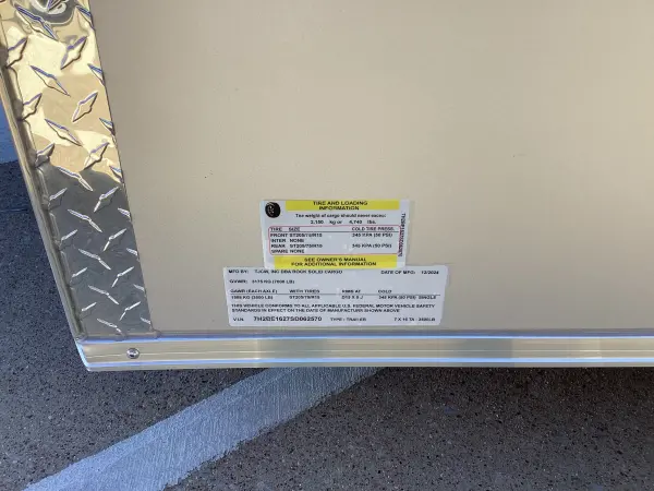2025 Rock Solid Cargo 7 x 16 - #062570
