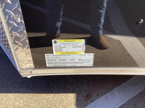 2025 Rock Solid Cargo 5 x 8 - #063943