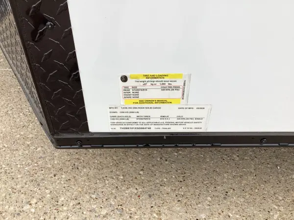 2025 Rock Solid Cargo 6' x 10' - #064748