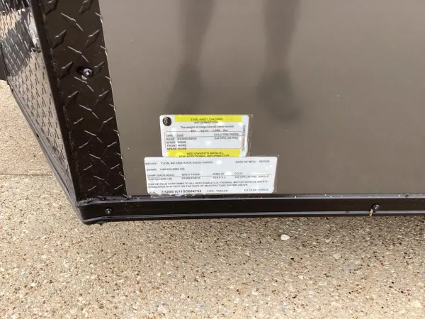 2025 Rock Solid Cargo 6' x 10' - #064752