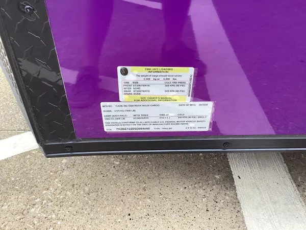 2025 Rock Solid Cargo 6 x 12 - #065090