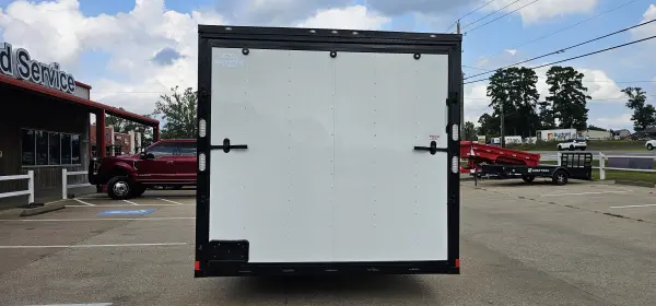 2026 Rock Solid Cargo 9' x 28' Rock Solid Cargo WHITE STOCK # 069922