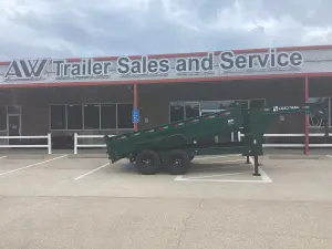 83"X14' Load Trail Gooseneck Dump Trailer Stock# 84824