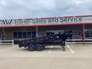 7'X16' Load Trail Gooseneck Dump Trailer Stock# 86195