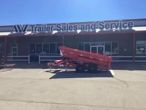 6'X12' Dura Haul Dump Trailer Stock# 009405